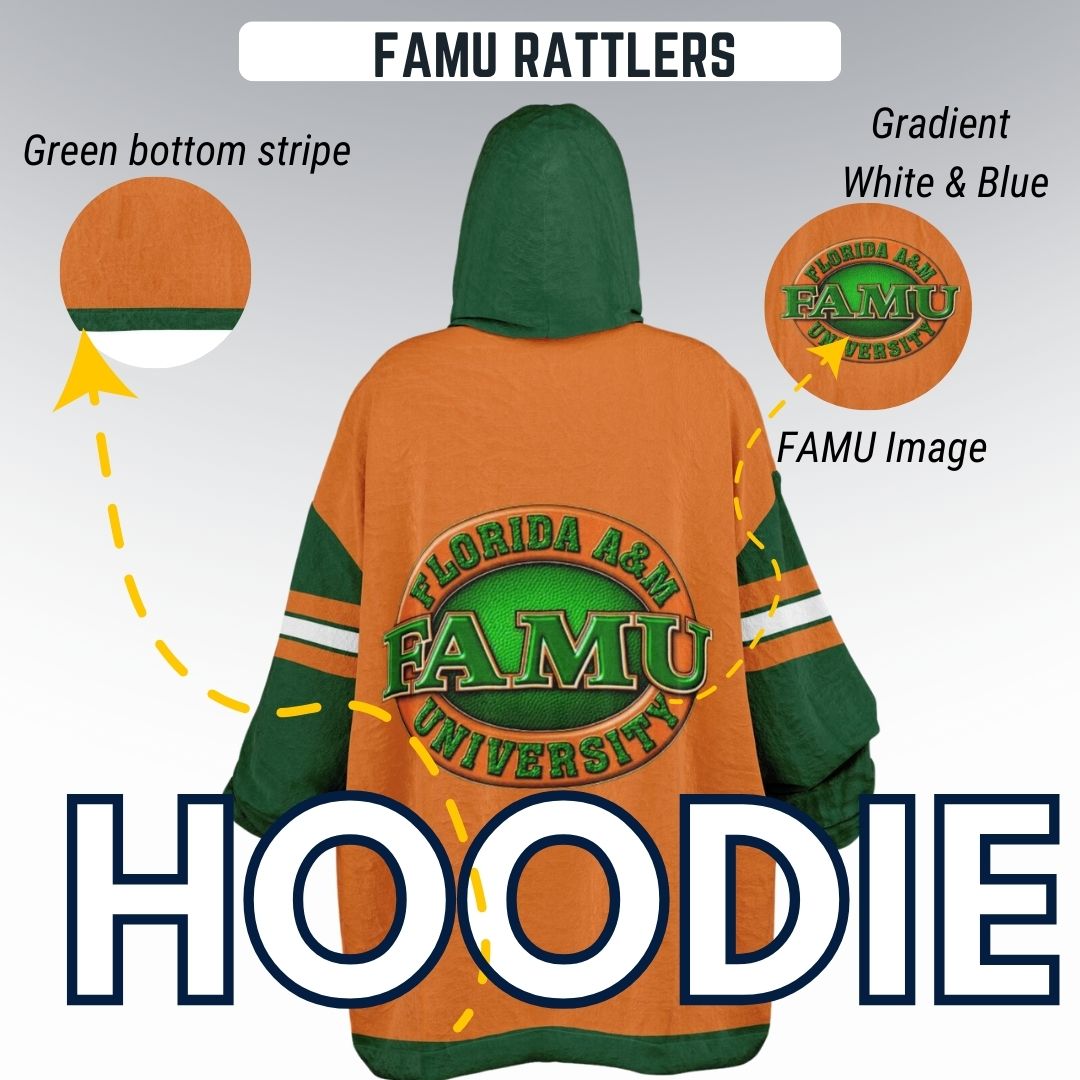 FAMU Orange Cuddle Hoodie