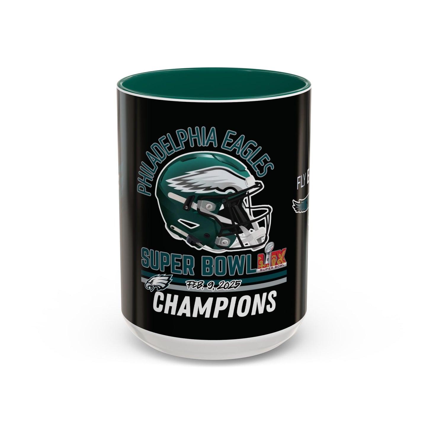 Eagles Midnight Green SB Colorful Mugs (11oz, 15oz)