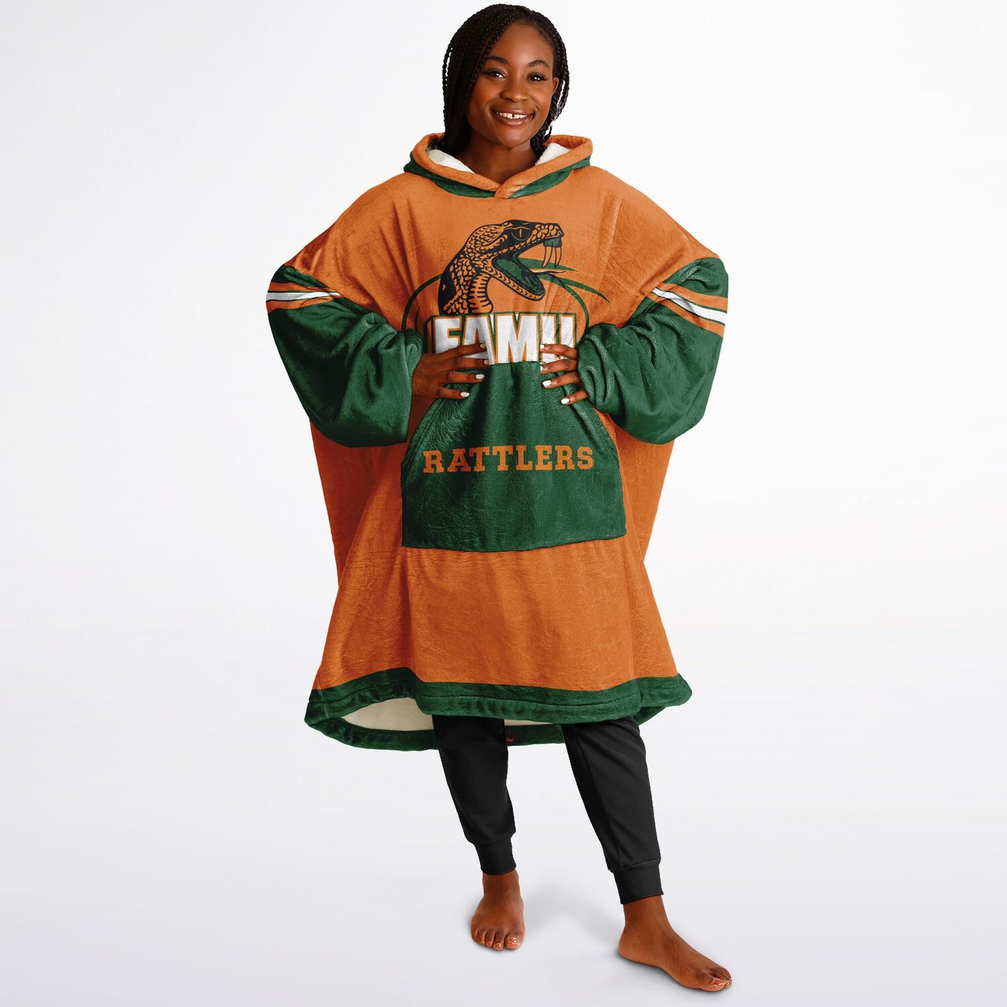 FAMU Orange Cuddle Hoodie