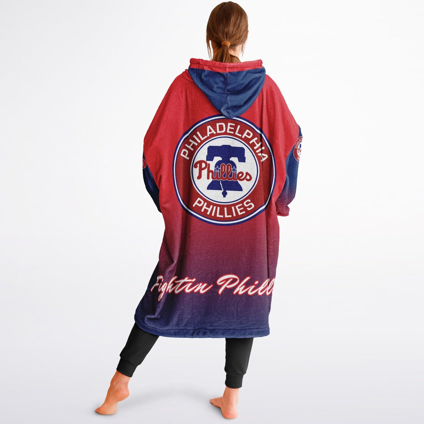 Fightin Phillies Cuddle Hoodie Gift for Philly Baseball Fans Gift for Phillies Mom Baseball Dad