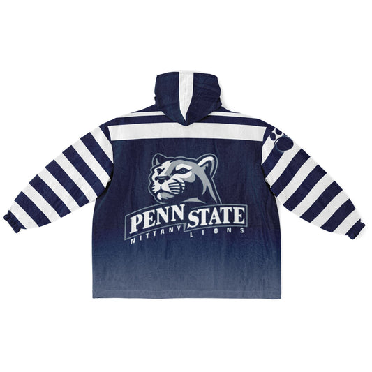 Penn St. Cuddle Hoodie Blue & White Pocket