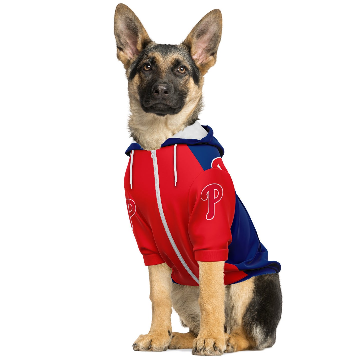 Phillies Dog Zip Up Hoodie