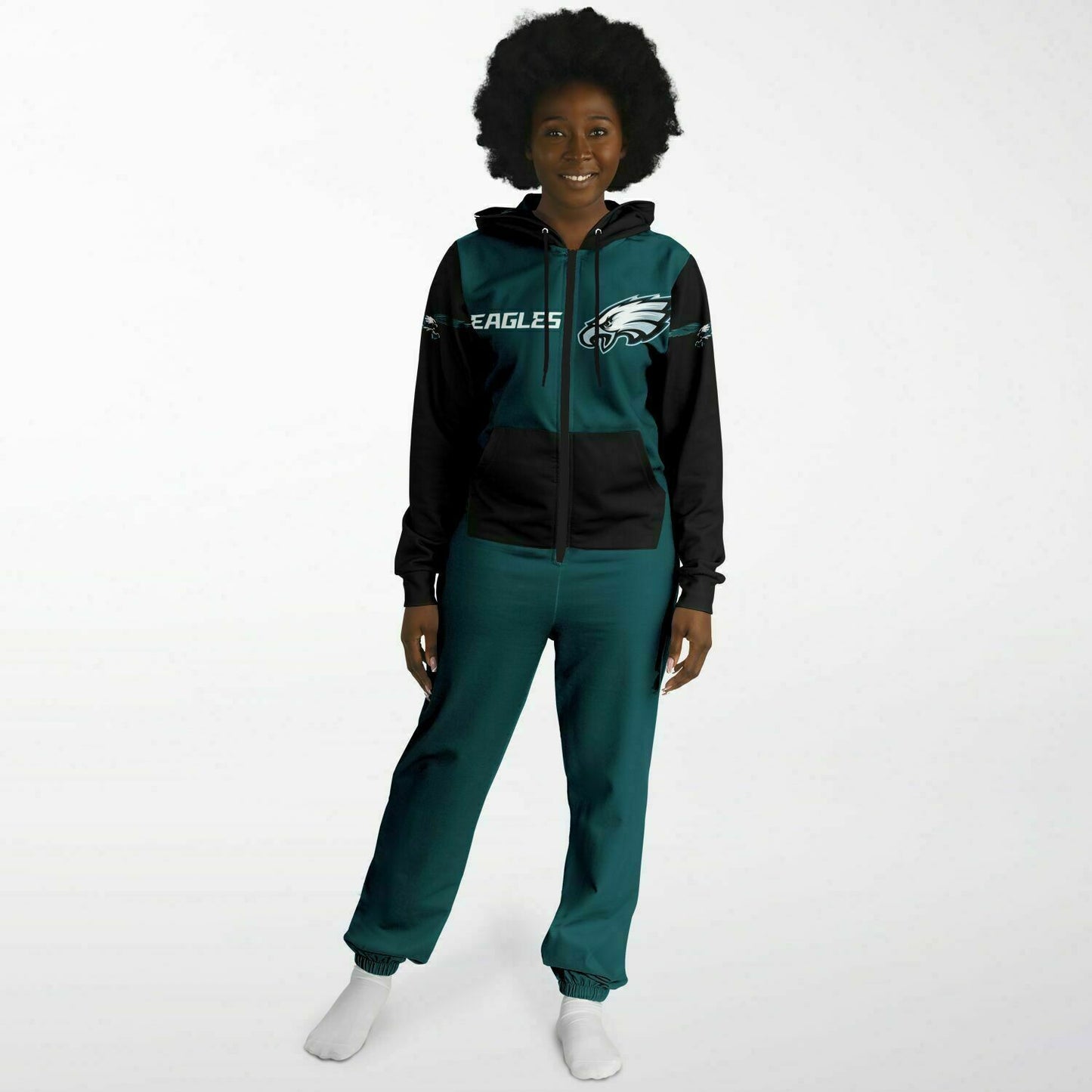 Eagles Green & Black Jumpsuit