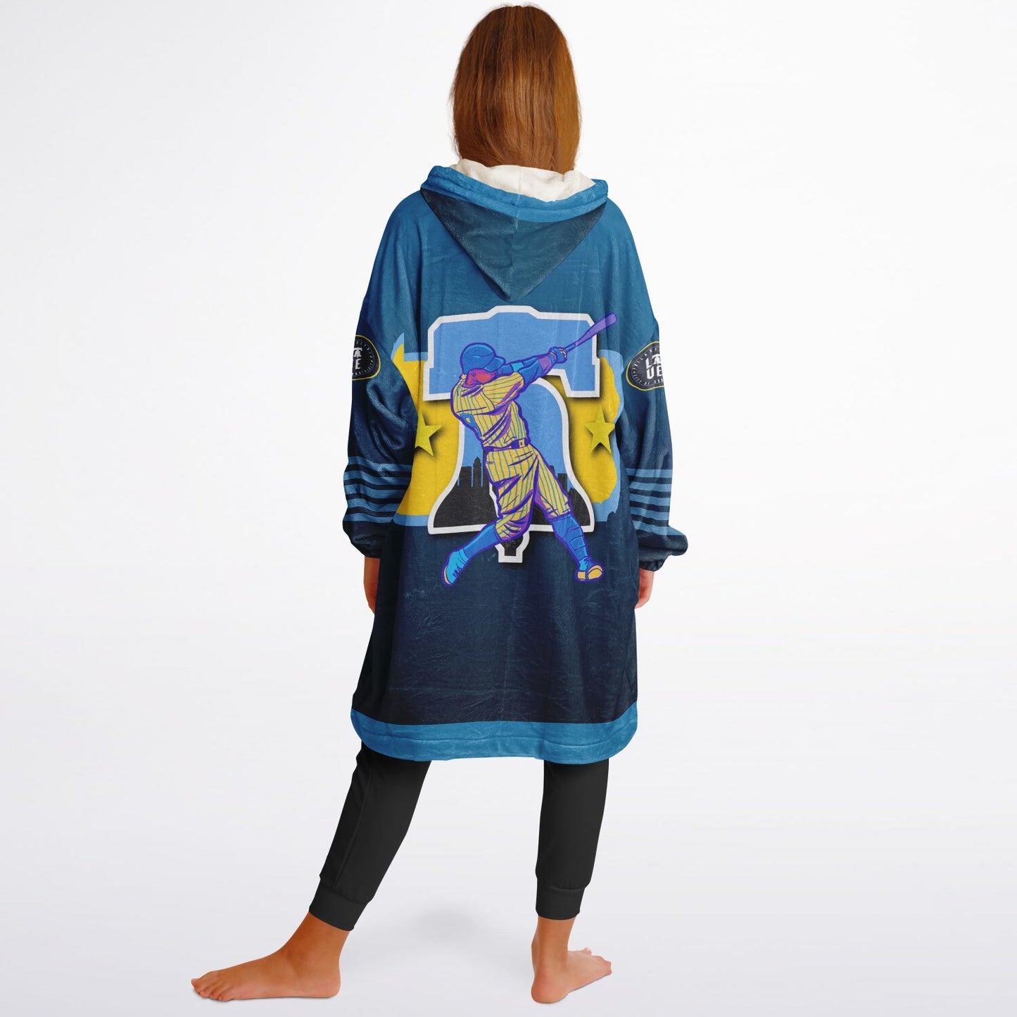 Youth Phillies City Connect Look Blue Cuddle Hoodie