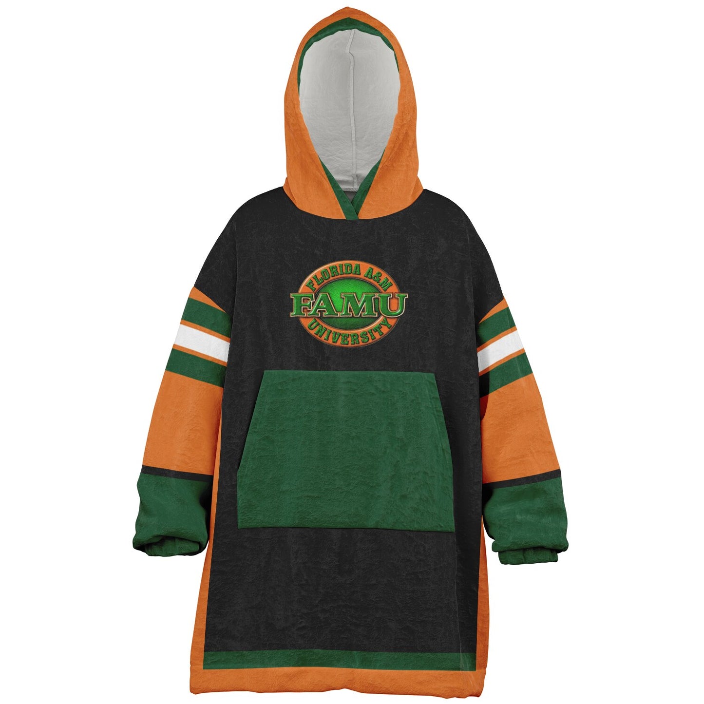 Youth FAMU Rattlers Black Oversize Cuddle Hoodie Young Fan Gift From Alumni