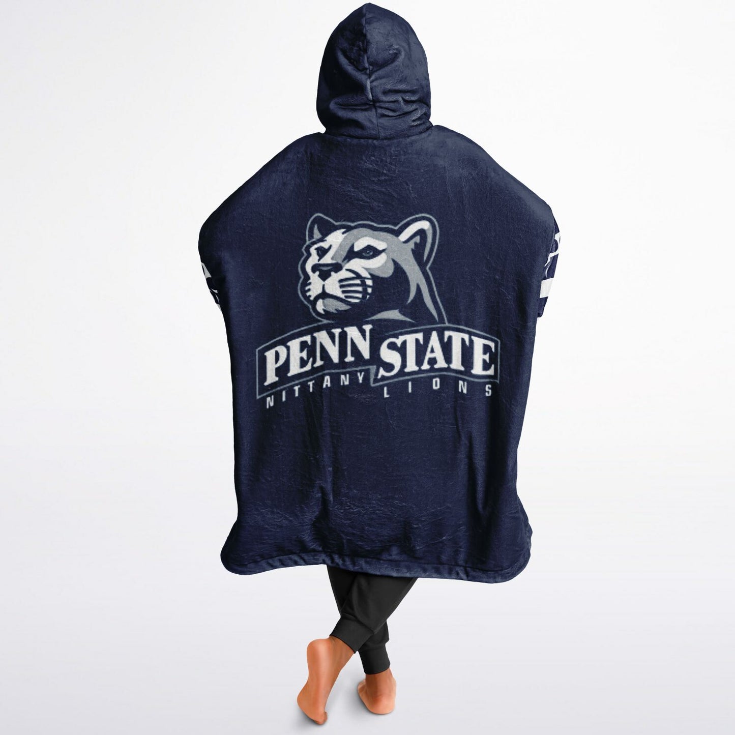 Penn St. Reversible Cuddle Hoodie  Home and Away Design Penn St. Alumni Gift For Students Parents and Fans