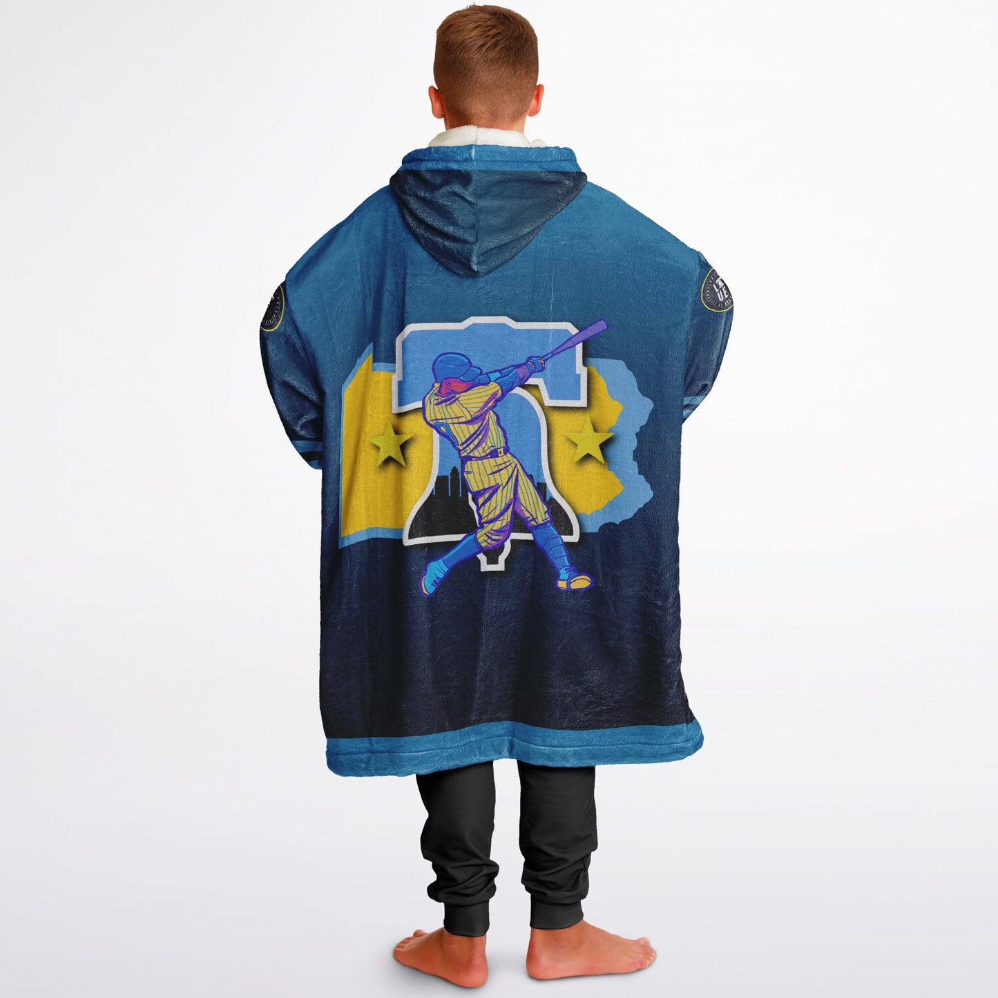 Youth Phillies City Connect Look Blue Cuddle Hoodie