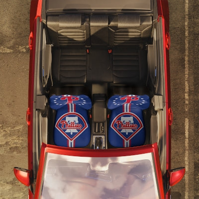 Philly Baseball Car Seat Covers Phillies Car Seat Protectors Philly Blue Car Seat Covers Philly Baseball Fan Gift Car Accessories Gift Philly Sports Fan Gift