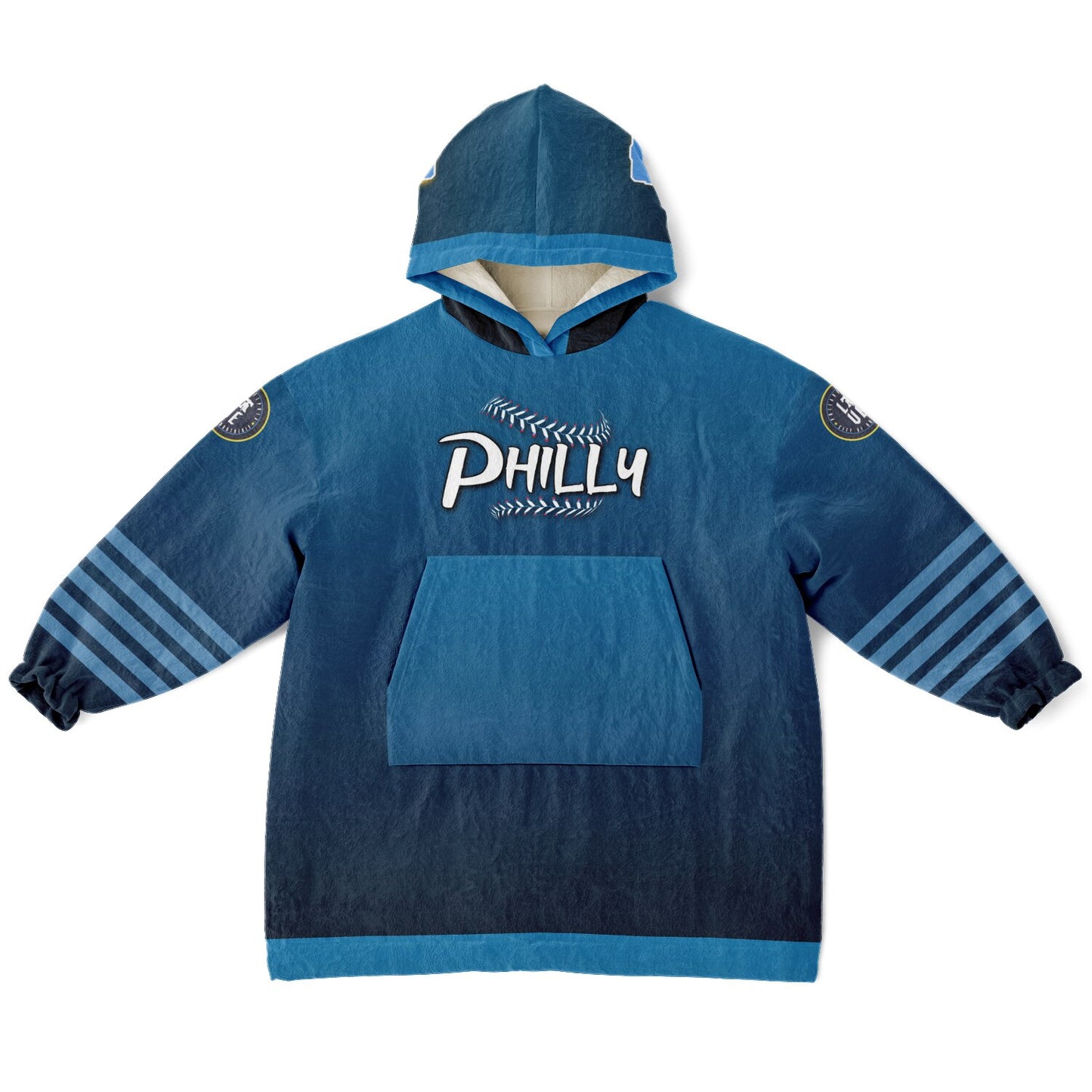 Youth Phillies City Connect Look Blue Cuddle Hoodie