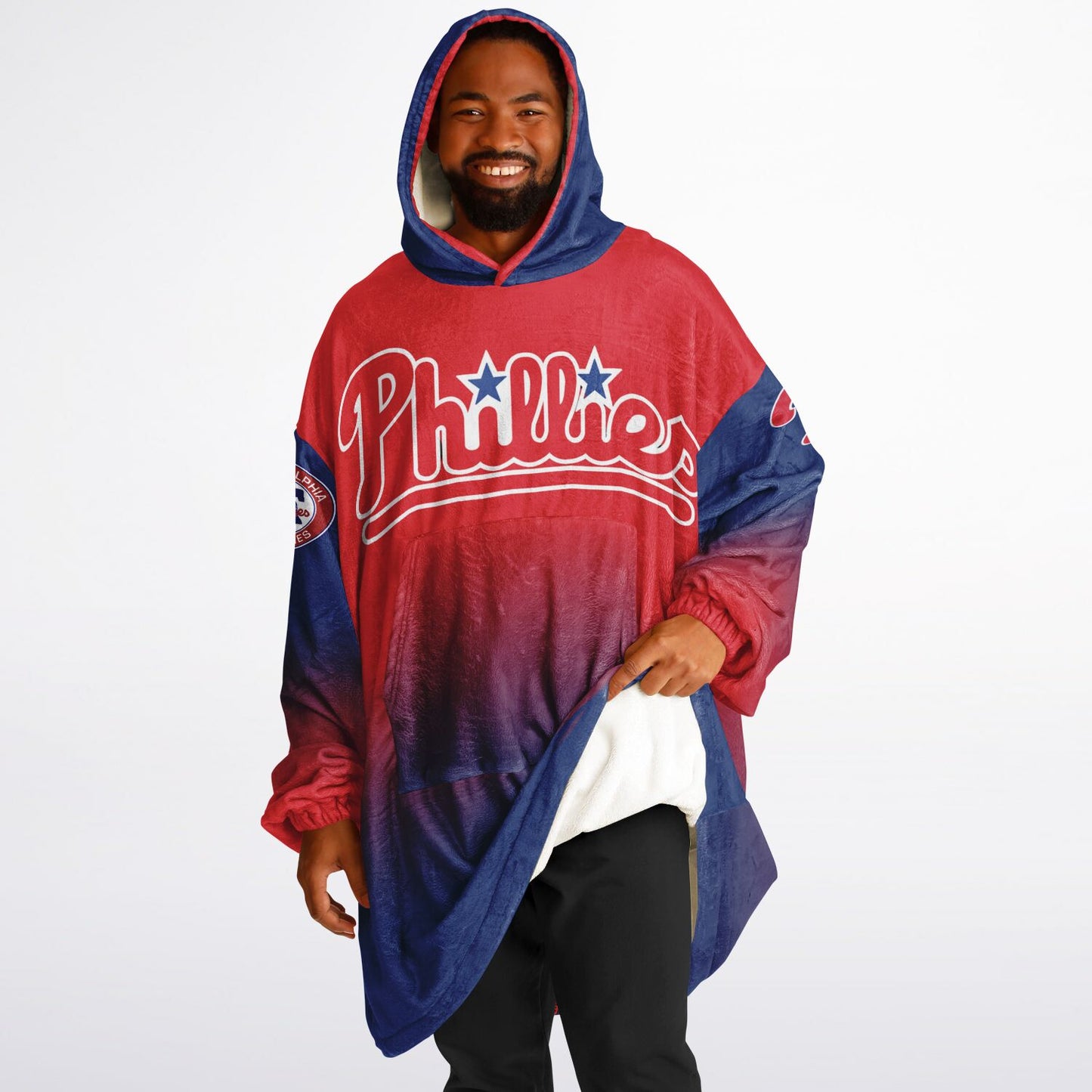 Fightin Phillies Cuddle Hoodie Gift for Philly Baseball Fans Gift for Phillies Mom Baseball Dad