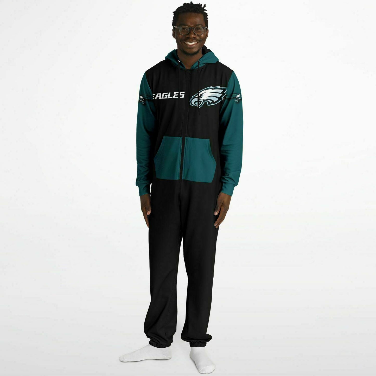 Eagles Black Jumpsuit