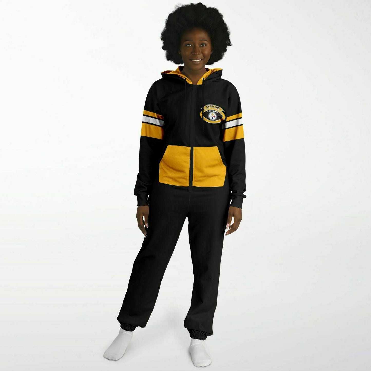 Steelers Jumpsuit  Black