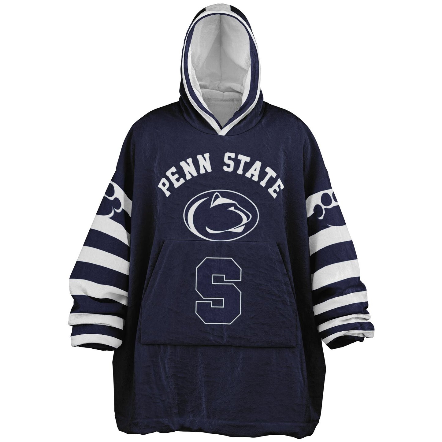 Penn St. Reversible Cuddle Hoodie  Home and Away Design Penn St. Alumni Gift For Students Parents and Fans