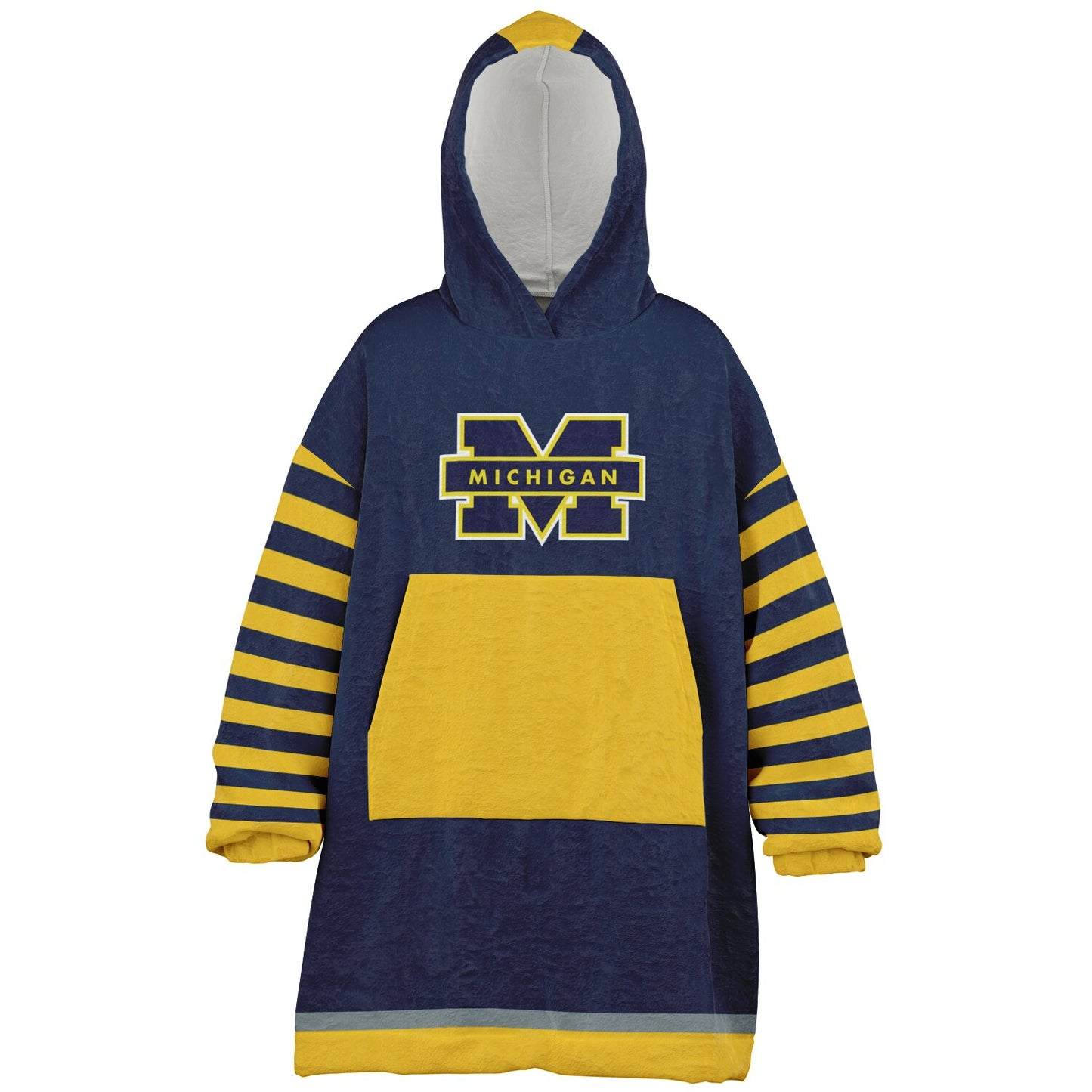 Youth Michigan Blue & Maize Oversize Cuddle Hoodie