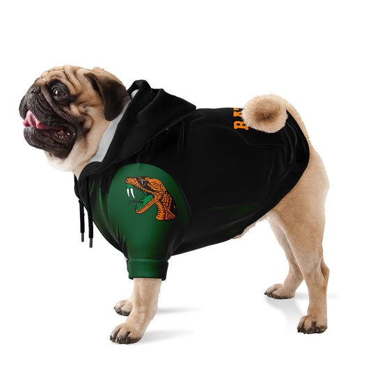 FAMU Dog Zip Up Hoodie black