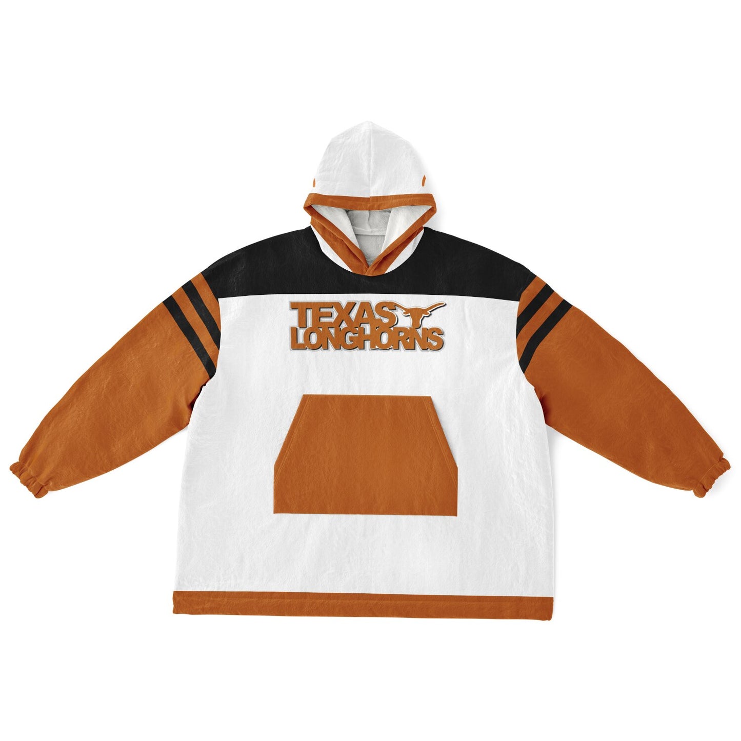 Texas Longhorns White Cuddle Hoodie Great Gift for Texas Alumni & Fans