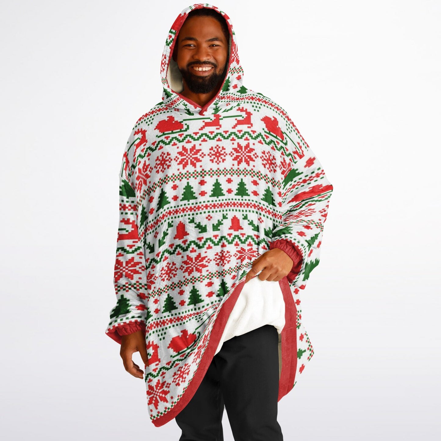 Festive Christmas Family Fun Reindeer Hiding Adult SnuggleFit