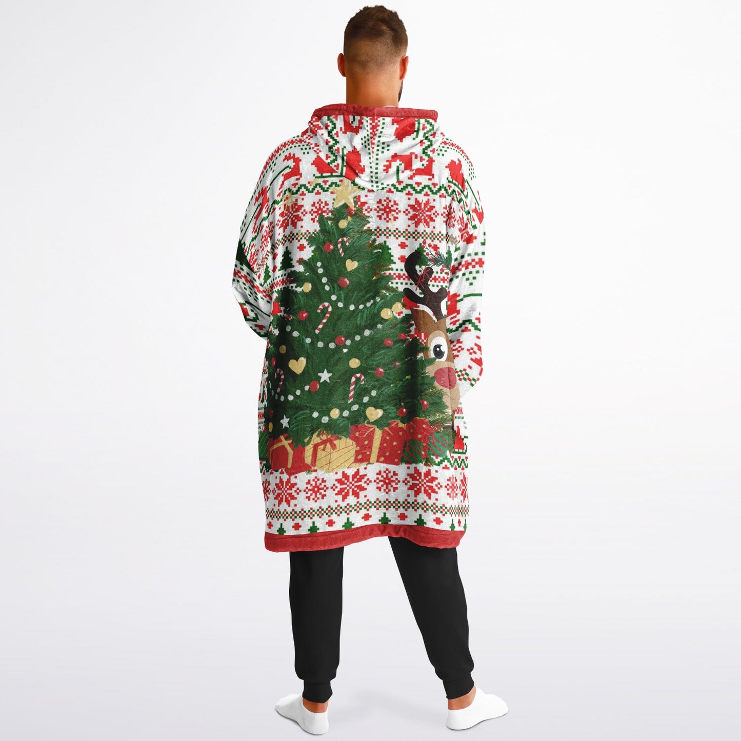Festive Christmas Family Fun Reindeer Hiding Adult SnuggleFit