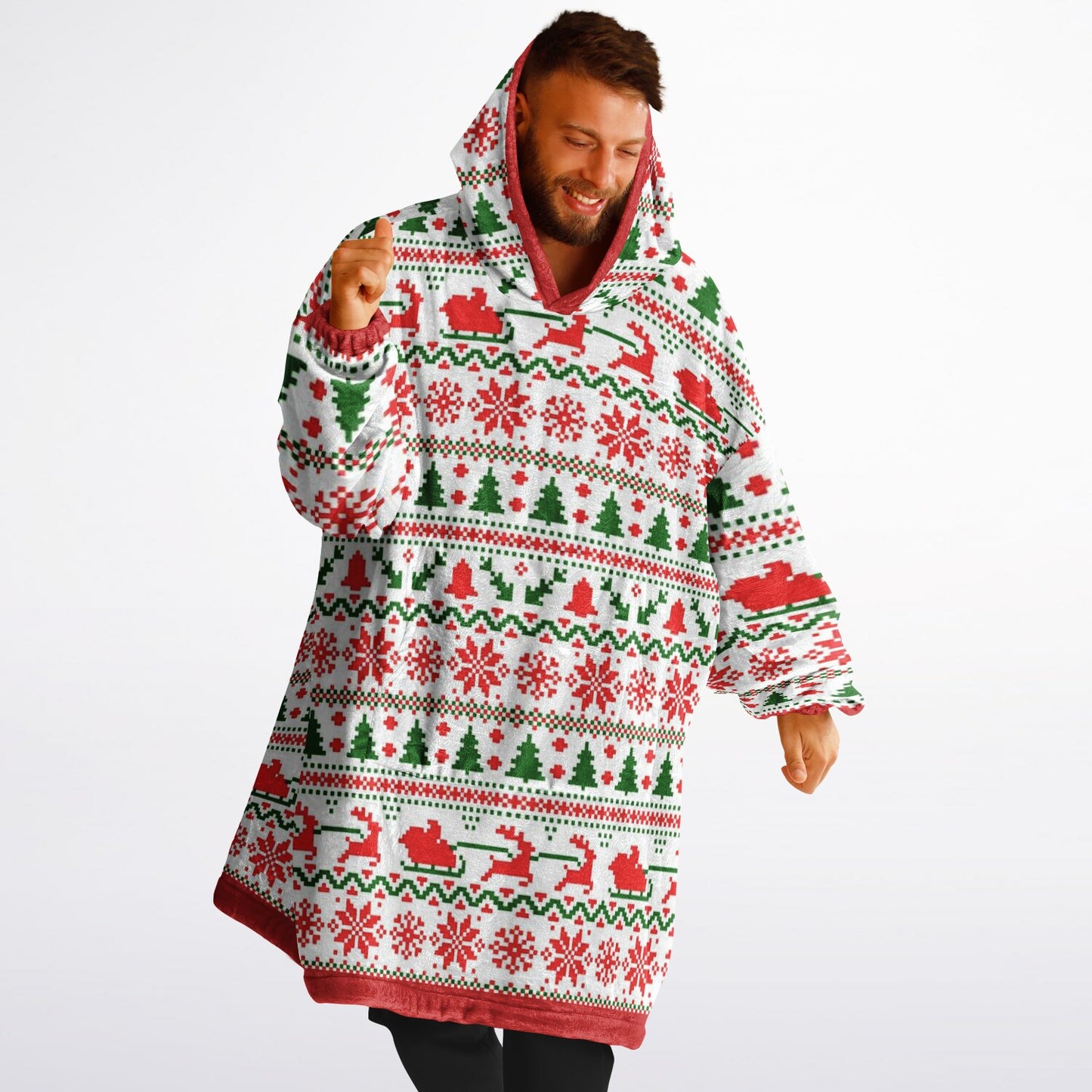 Festive Christmas Family Fun Reindeer Hiding Adult SnuggleFit