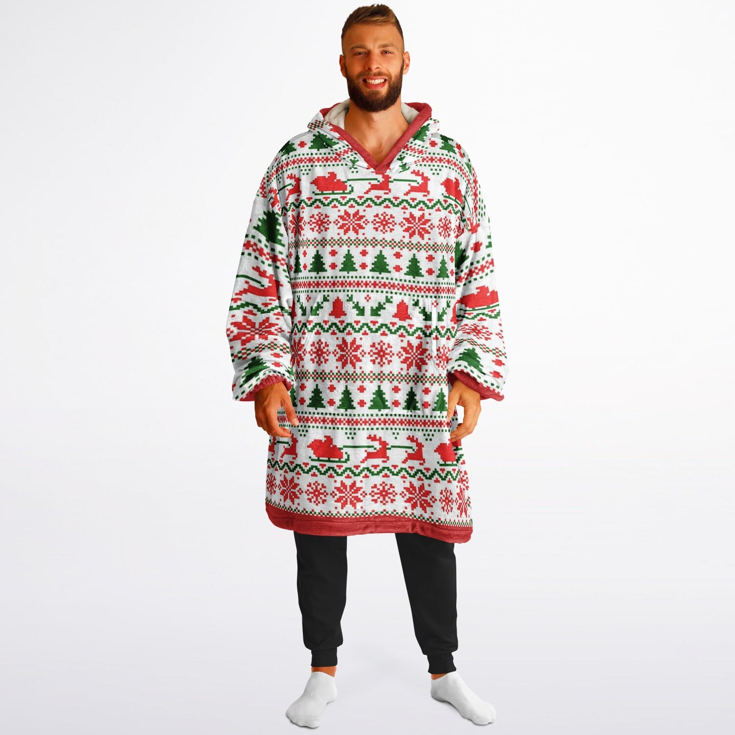 Festive Christmas Family Fun Reindeer Hiding Adult SnuggleFit