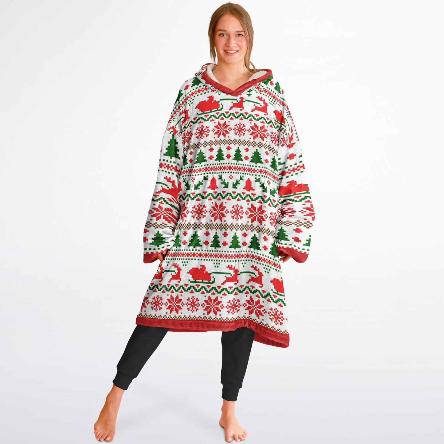 Festive Christmas Family Fun Reindeer Hiding Adult SnuggleFit