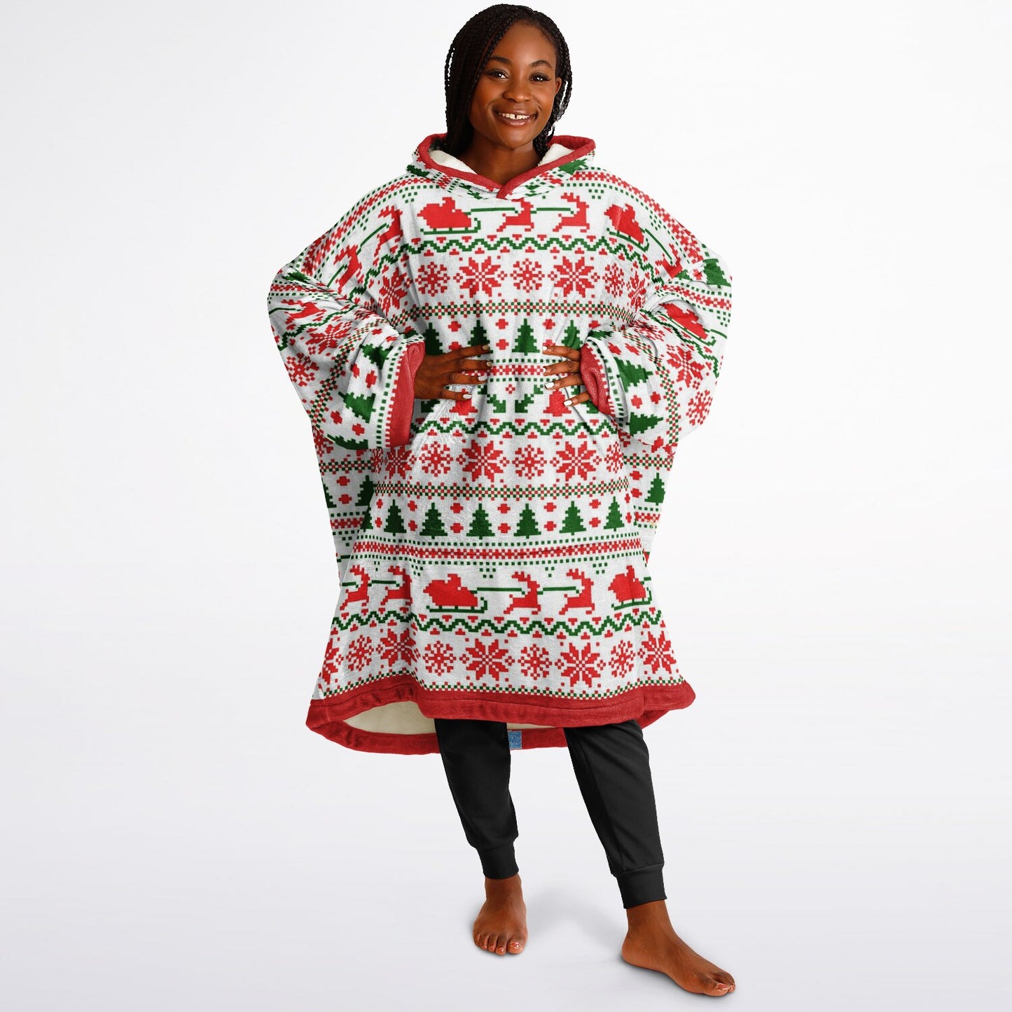 Festive Christmas Family Fun Reindeer Hiding Adult SnuggleFit